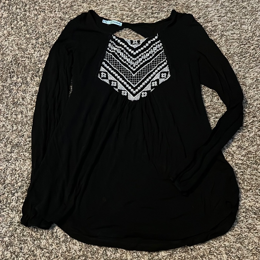 Long Sleeve with Open Back